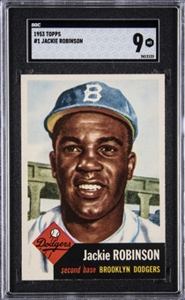 1953 Topps #1 Jackie Robinson – SGC MINT 9 "1 of 1!"